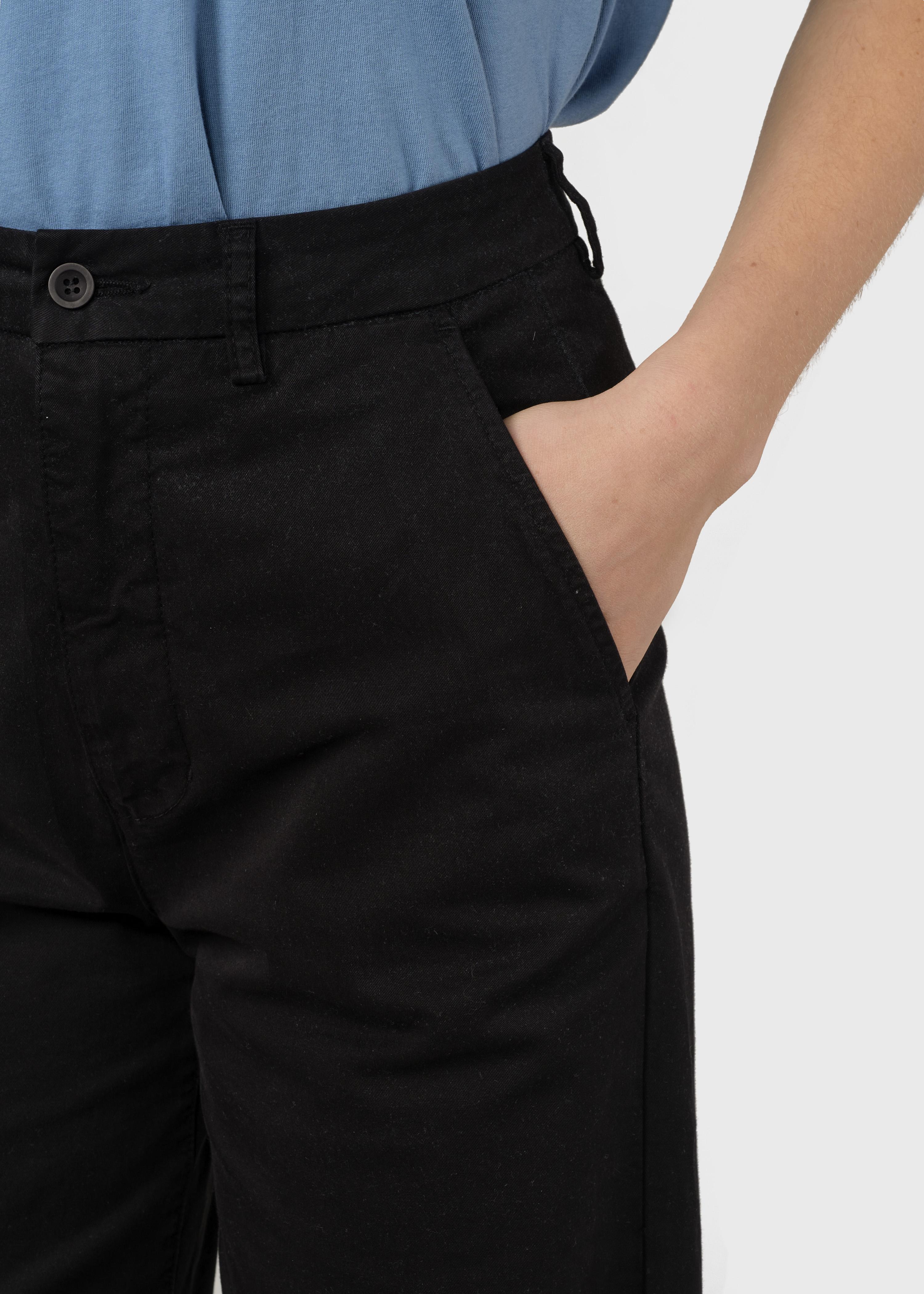 Klitmøller Lydia Pants Black Damen High Waist Hose schwarz